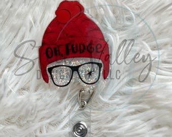 Christmas Badge Reel, Winter Badge Reel