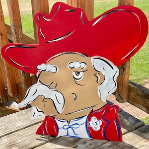 Colonel Rebel Ole Miss Door Hanger