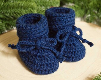 Chaussons Au Crochet Etsy