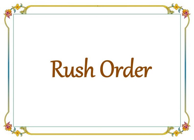 Rush Order