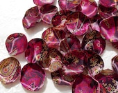 Red Raspberry Wedding Rose Petals, Sweetheart Table Decor Table Scatter Fabric Flower Girl Petals Artificial Petals Flower Crafting Supplies Il_170x135