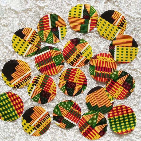 African Kente Wedding Rose Petals for Afrocentric Decor, African Wedding Party, Flower Girl Baskets, Sweetheart Table Decor, Crafting Petals