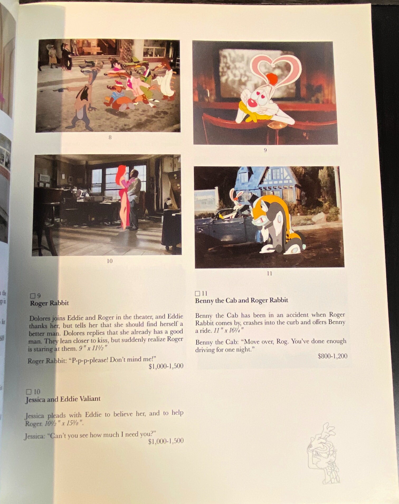 Sotheby's Roger Rabbit Movie Auction Catalog - Etsy