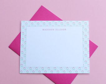 Personalized Posy Bouquet Stationery Set | Custom Greeting Cards