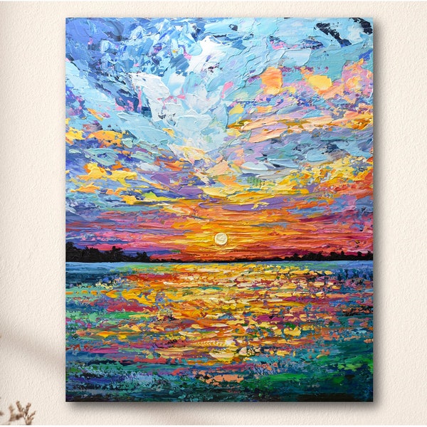 Palette Knife Art Etsy