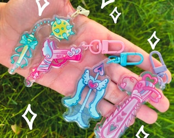 魔法の武器キーホルダー