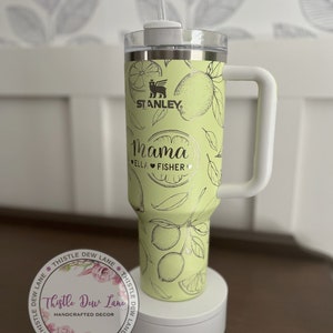 Stanley 40oz Tumbler, Mama Stanley, Mother's Day Gift, Laser Engraved