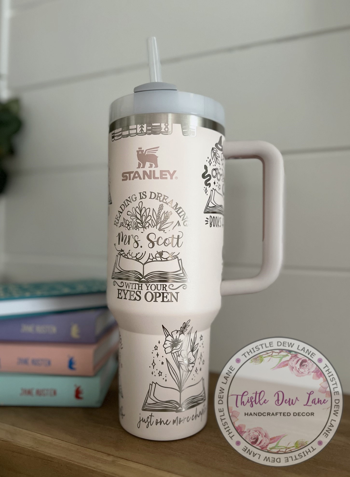 Reading Is Magical Stanley 40oz Topper - Kindle Books, Bookish, Bookto –  Ghoul Mom Designs