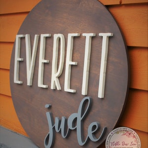 Nursery name sign, Baby name sign, Girl name sign, Boy name sign, Custom name sign, Custom nursery sign, Baby Shower Gift, Wood name sign