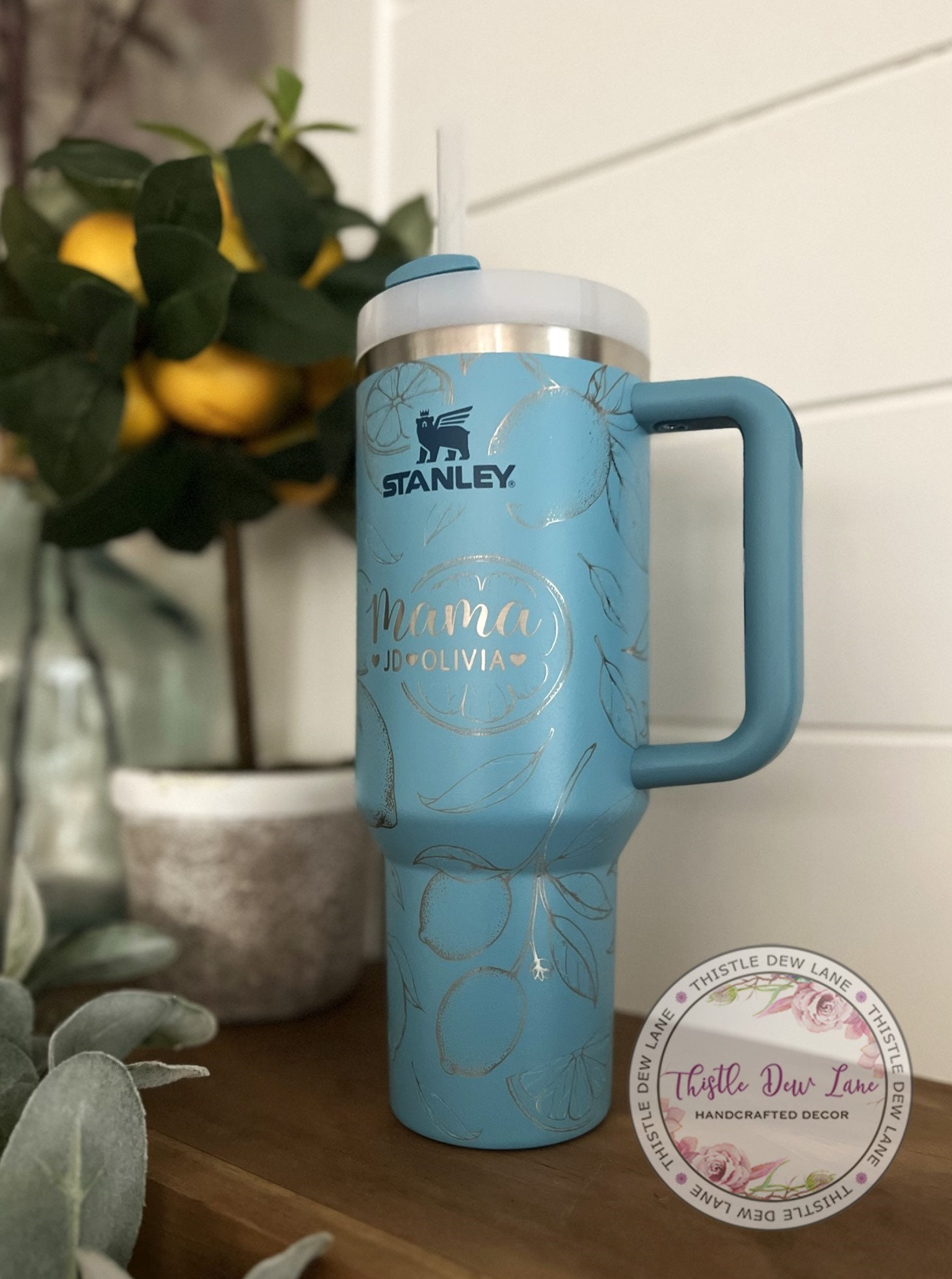 Stanley 40oz Tumbler, Mama Stanley, Mother's Day Gift, Laser