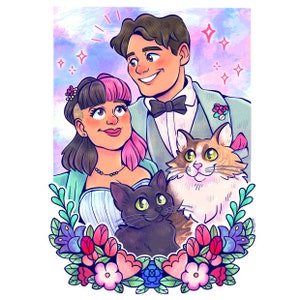 Custom Cartoon Portrait