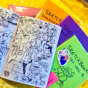 Sketchbook Doodles VOL 1. Zine