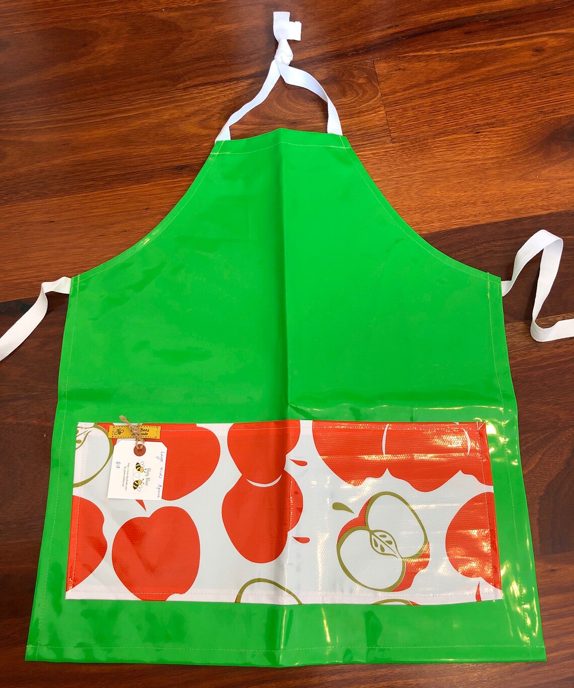 XLKJ Set De 2 Delantales Infantiles De Lino Con Estampados De Animales – Correas Ajustables, Para Pintura, Cocina Y Manualidades, Regalo Creativo Para Niños