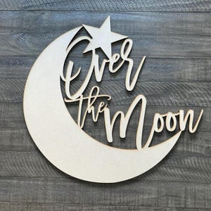 Over the Moon, Over the Moon Baby shower, Baby shower, Baby shower ideas