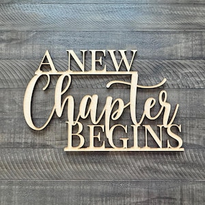 A New Chapter Begins Baby Shower Theme, Wedding Shower Sign bild 5