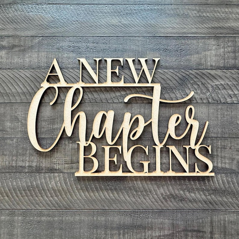 A New Chapter Begins Baby Shower Theme, Wedding Shower Sign bild 5