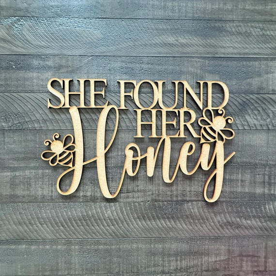 She Found Her Honey Sign: Bridal Shower Decor