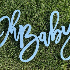 Oh Baby Sign, Oh Baby Shower, Gender Reveal, Cute Baby Shower back drop, Oh Baby Backdrop, Baby Announcement, Oh Boy, Oh Girl, Mom to Be