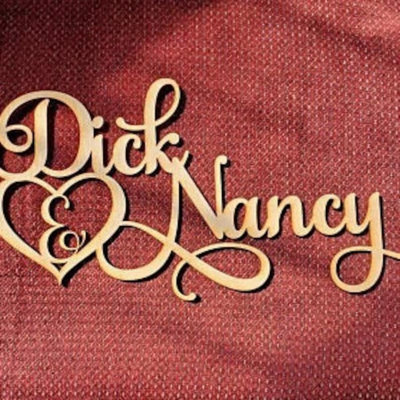 Laser Cut Name Sign: Small Personalized Name image 10