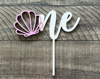 Oneder the Sea, Cake Topper, First Birthday, One