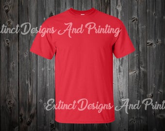Download Free Red T-shirt Mockup JPEG. High Quailty Photos. Better Listings. Tshirt Mockup Set. Instant Download. PSD Template
