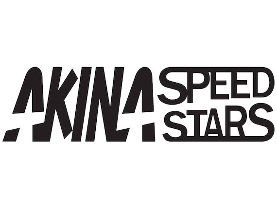PotteLove Akina Speed Stars Kanji Fukiwara JDM Tofu Shop Initial D License Plate Frame 6 X 12 Customizable Text
