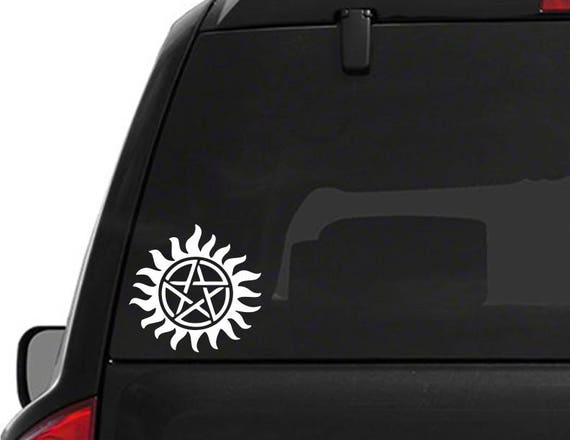 Supernatural Bumper Sticker Supernatural Sticker (Bumper)