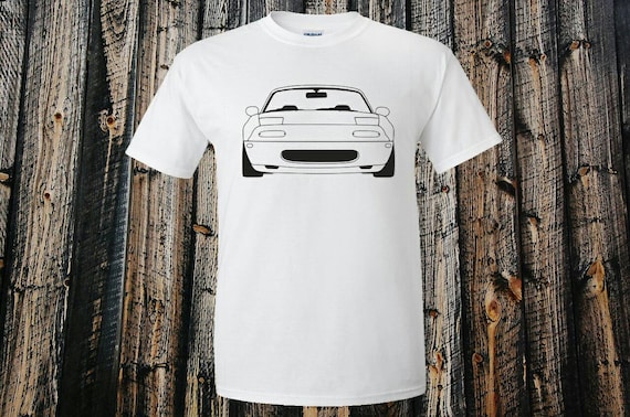 Mazda Miata MX5 Themed T-shirt. Drift Car. Autocross. Car -
