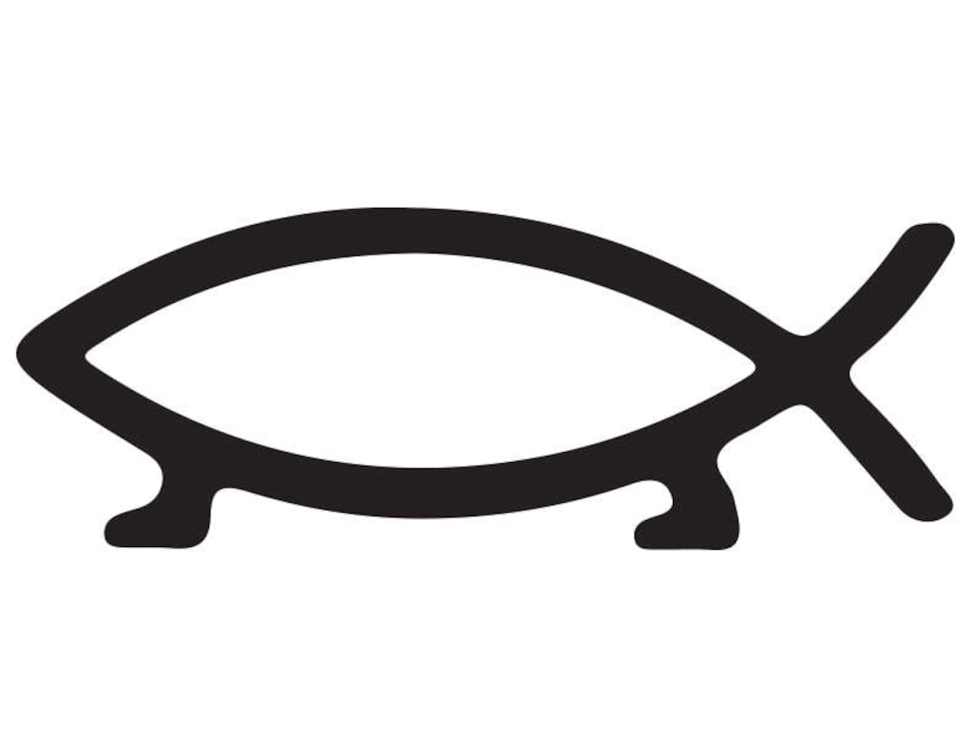 Darwin Fish Decal. Charles Darwin. Evolution. - Etsy