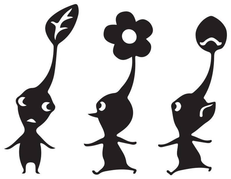 Pikmin Decal. Nintendo Gamer. Video Game Vinyl Sticker image 3