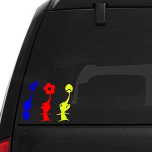 Pikmin Decal. Nintendo Gamer. Video Game Vinyl Sticker image 1