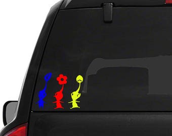 Pikmin Decal. Nintendo Gamer. Video Game Vinyl Sticker