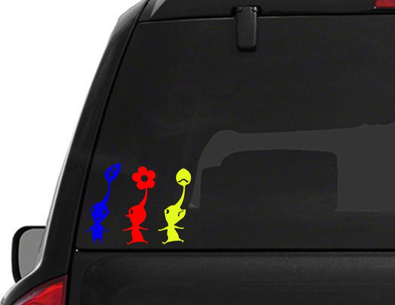 Pikmin Decal. Nintendo Gamer. Video Game Vinyl Sticker image 1