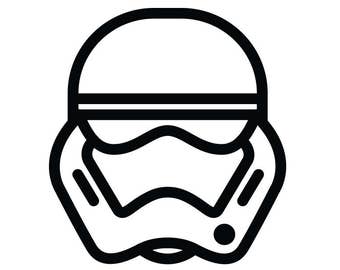 Décalcomanie Stormtrooper du Premier Ordre Décalcomanie sur le thème de Star Wars