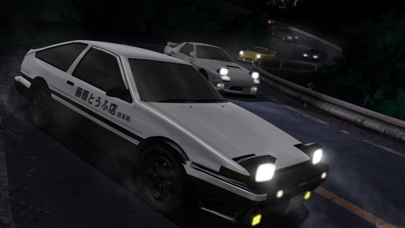Fujiwara Tofu Shop Decal. Initial D. 86. Drift Car. Car Decal. | Etsy