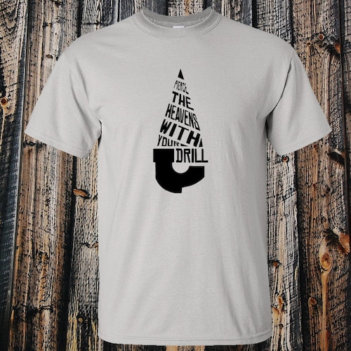 Gurren Lagann Inspired Decal. Core Drill. Simon the Digger. Etsy