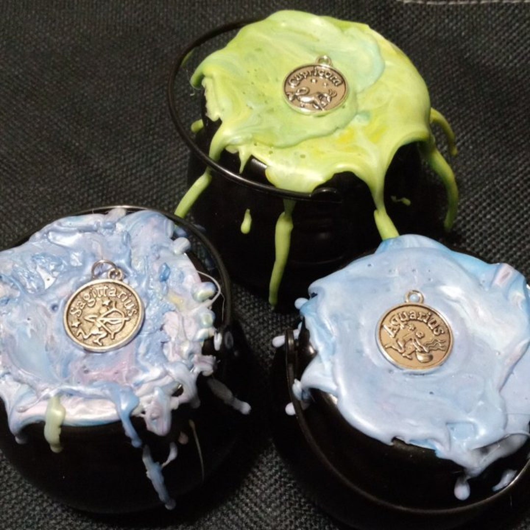 Zodiac Mystery Crystal Cauldrons - Etsy