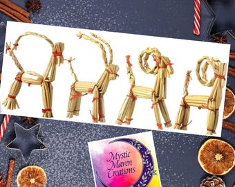 Yule Goat Ornaments