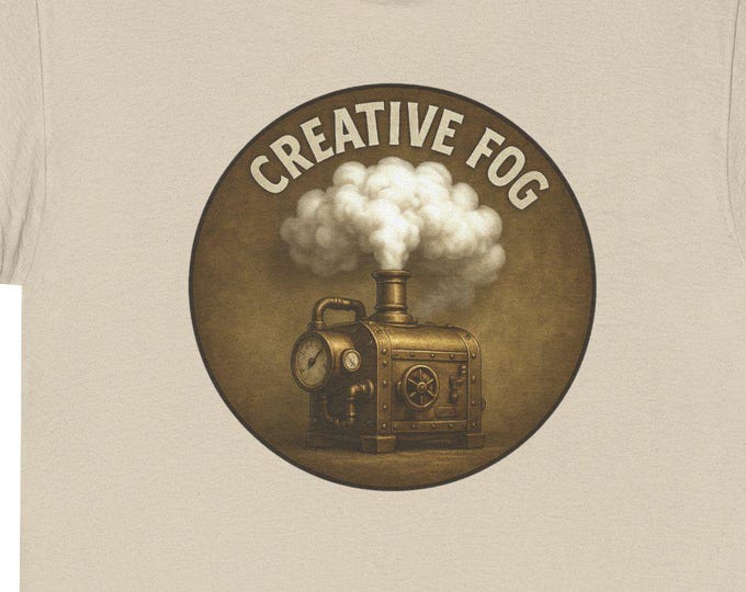 Creative Fog T-Shirt | Vintage Steampunk Graphic Tee