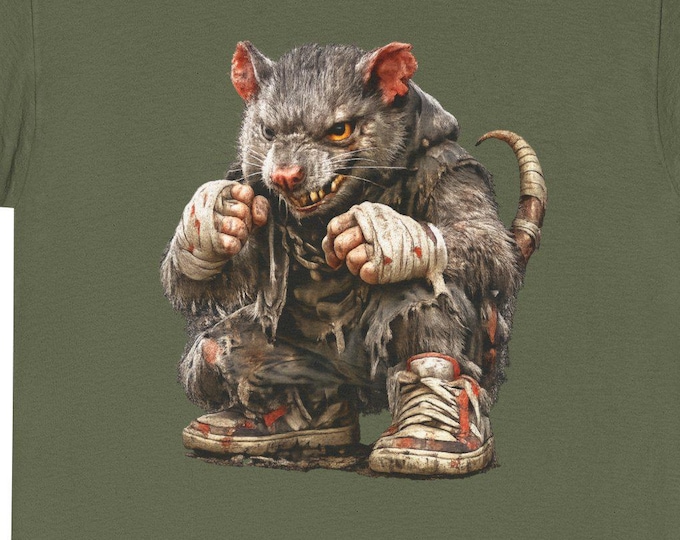 Streetwise Rat Tee | Urban Rodent Illustration