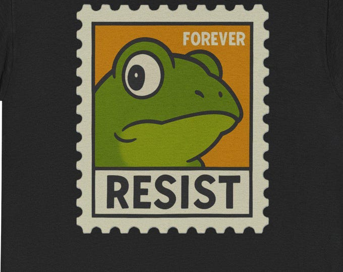 Frog Protest T-Shirt, Portland Activist Resistance Tee