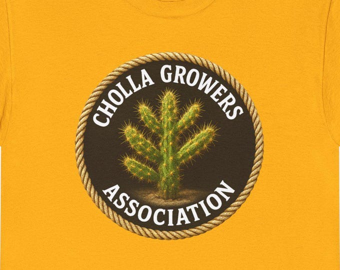 Cholla Growers T-Shirt | Cactus Emblem Tee