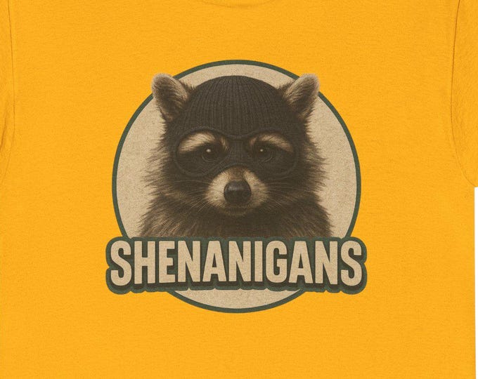 Raccoon Tee | Funny Animal Graphic Shirt