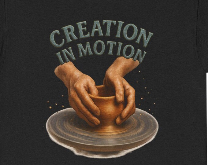 Pottery Hands T-Shirt | Ceramic wheel art pottery tee