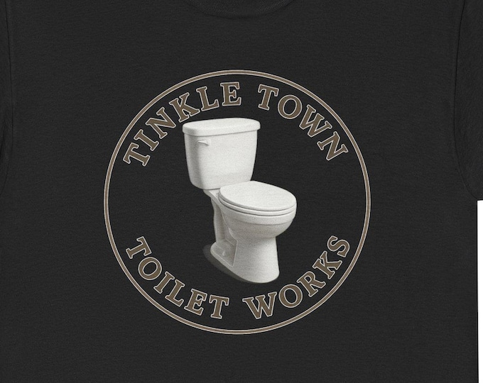 Toilet Works Tee | Retro Toilet Logo, Funny Plumbing Shirt