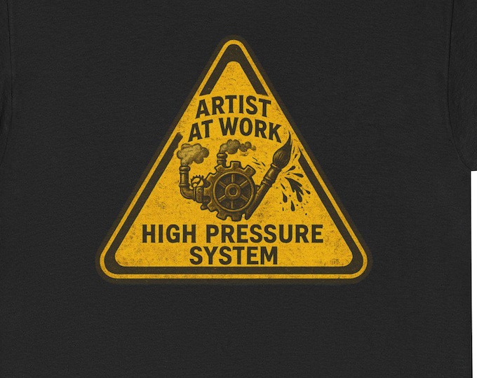 Artist at Work Shirt  High Pressure System Graphic Tee