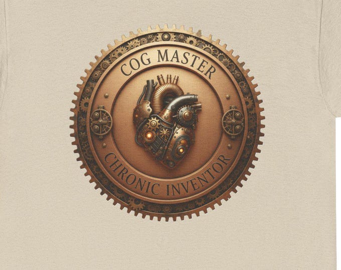 Cog Master Tee | Steampunk Cogheart Design