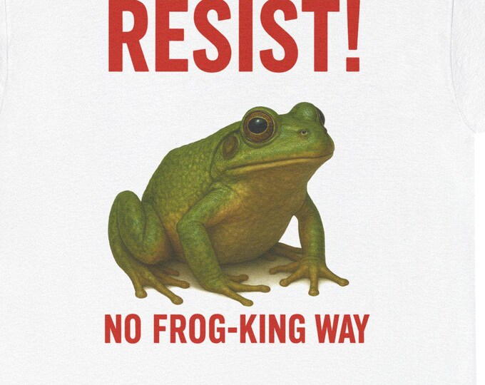 Frog Resistance Tee, Activism Graphic, Portland Protest Shirt