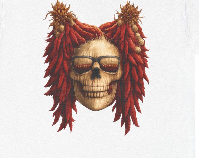 Red Chili Hair Tee | New Mexico Ristras Shirt