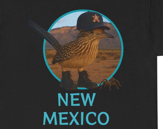 NM Roadrunner Tee | Southwest Land of Enchantment